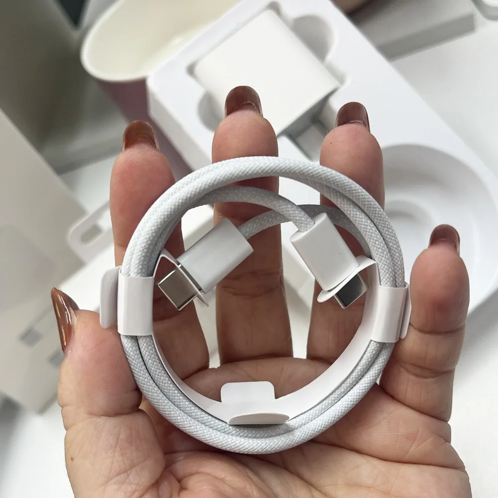 Nylon Braided USB-C 1m 2m 3m USB C Fast Charging PD 60W Date Sync Transfer Type C Charger Cables For Iphone 15 Pro Max