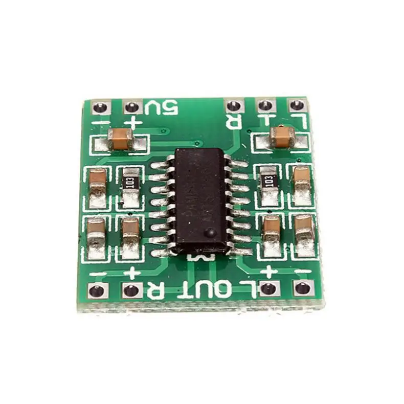 10 шт. PAM8403 Супер цифровой модуль усилителя 2*3 Вт Цифровой усилитель класса D эффективная плата 2 5 в USB источник питания