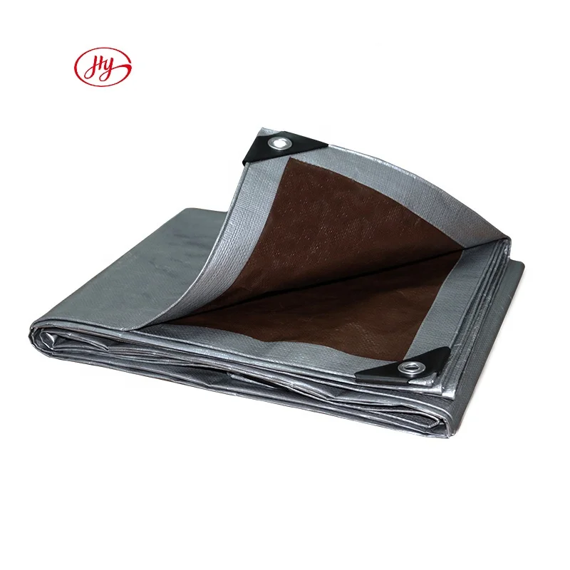 15*30FT 135gsm PE Tarpaulin 100% Waterproof High Quality Truck Cover Roof Tarp For Roofing
