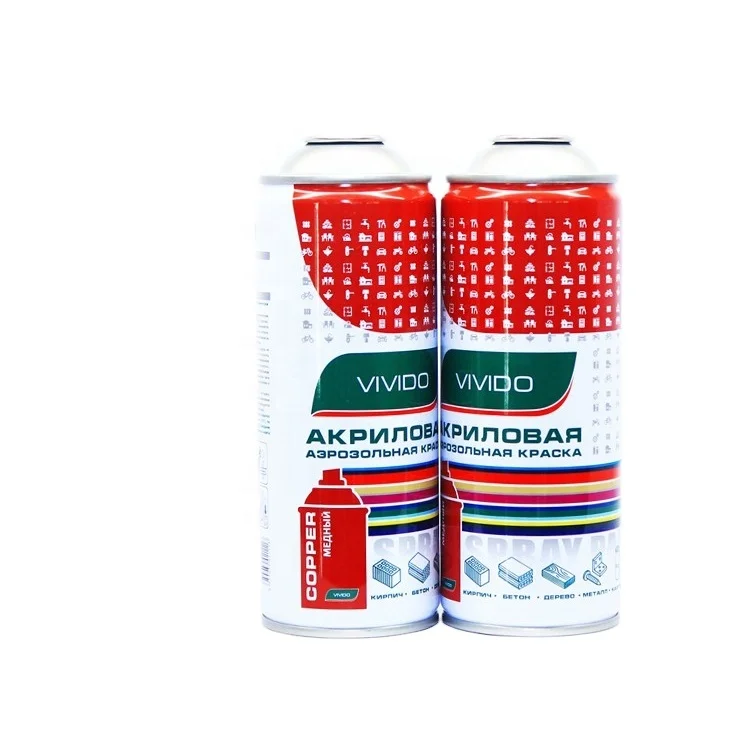 Wholesale aerosol tin can for  Car Care Tire Foam Shine empty spray can for car care products