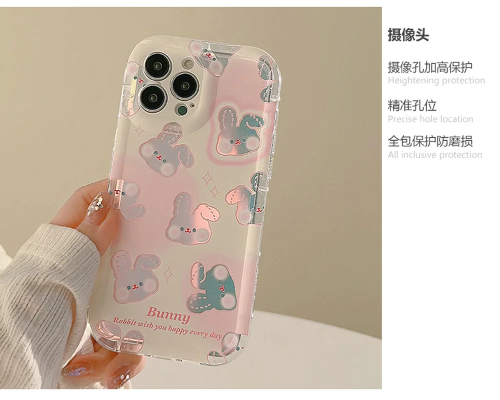 Wholesale Luxury Shockproof Cute 3d Cartoon For iPhone Silicone Case Cover For iPhone For Case iPhone 13 Pro Max De lujo