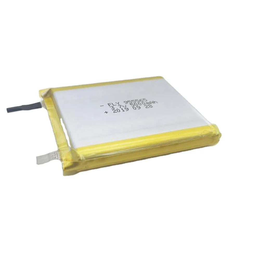 Lithium ion Polymer Battery  955565 3.7V 5000mAh  Li-polymer Battery