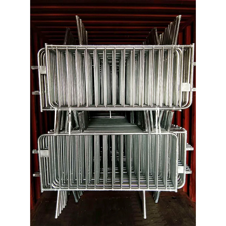 Removable road crowd control barricades fence outside concert crowd control security barrier for sale