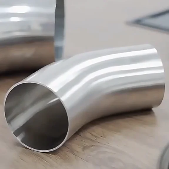 Carbon/Stainless Steel SS304 SS316 Butt Weld/Welding Pipe Fittings Welded 180 45 90 Degree Elbow