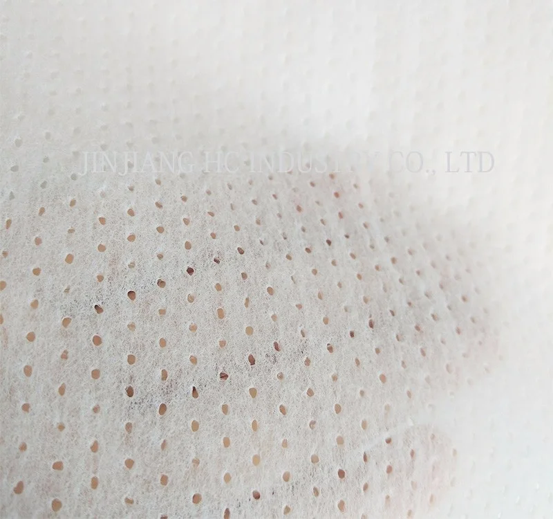 Hot Air Through Perforated 3D Embossed Nonwoven for Sanitary Napkin Pads Top Sheet
