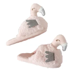 Soft Cute Plush Animal Slipper Flamingo Plush Slippers plush Flamingo parent child slippers