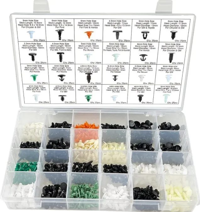 waterproof trim clip for Japanese cars and domestic cars