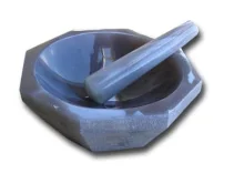 3 inches high purity agate mortar for milling