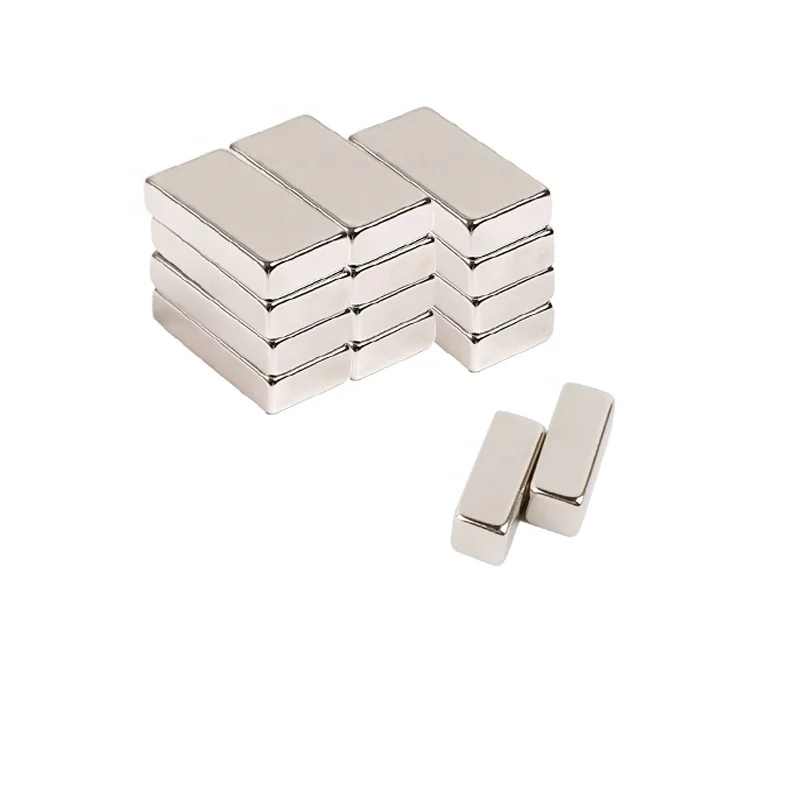 Super strong square rare earth N52 ndfeb neodymium magnet block magnet