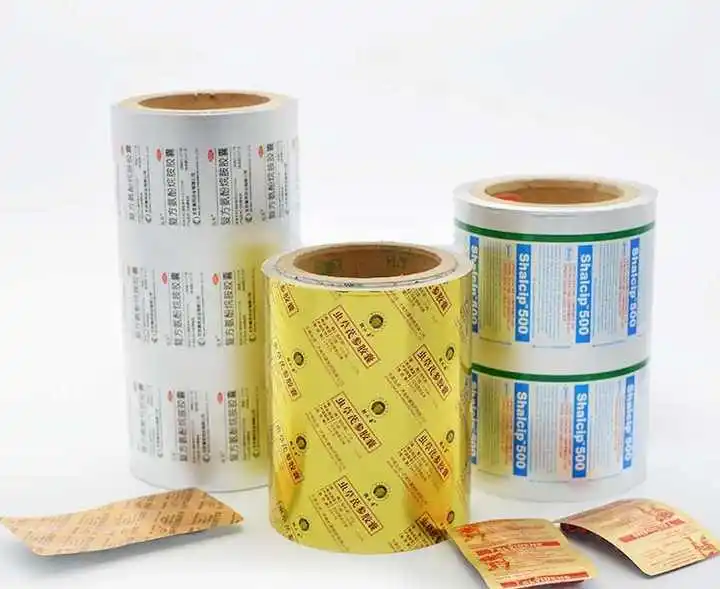 Alu Alu Cold Forming Foil Sealing with PTP Blister Aluminum Lidding Foil For Pills Tablets Capsules Pack