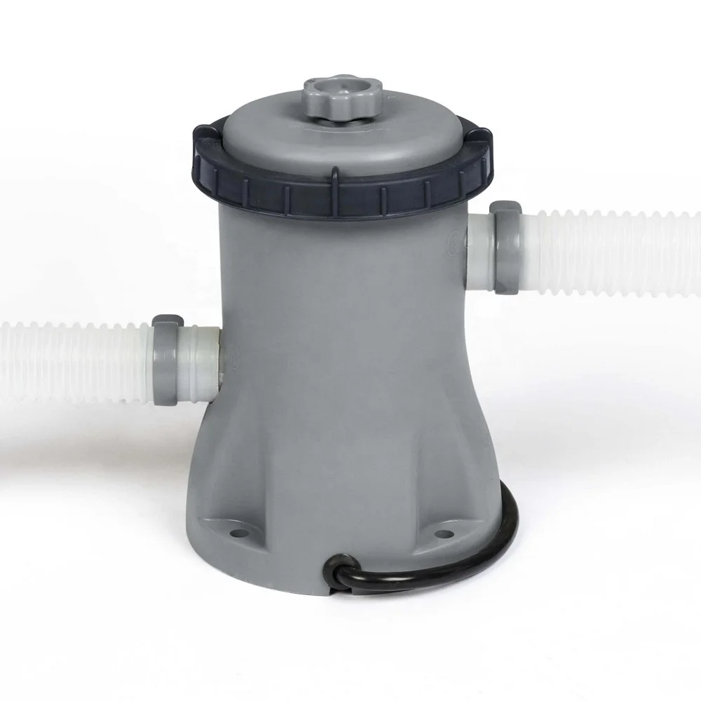 Bestway 56681 Outdoor Swimming Pool Steel Frame Durable Pool Above Ground Round Swimming Pool Set