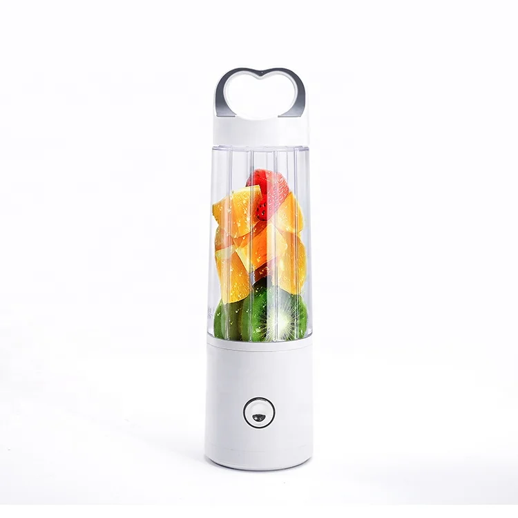 
2021 new smoothie Automatic cleaning 4 stainless steel knives stir rolling and crashing 400ml juicer cup 