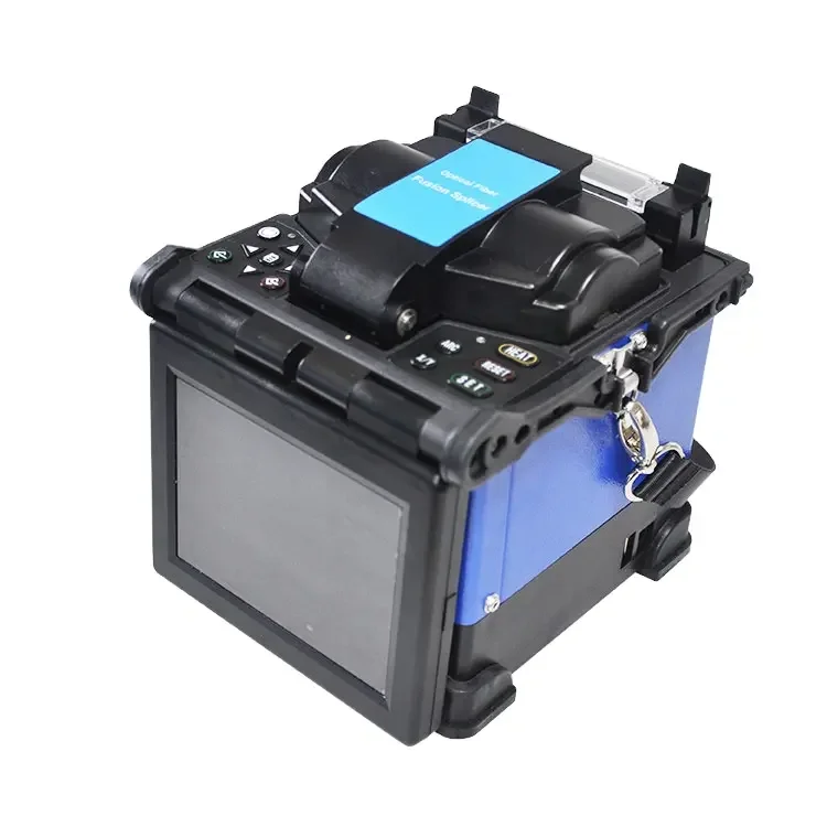 Hot Sale Fiber Optic Splicing Machine with OEM Service optical Fusion Splicer JW4109 blue Welding Multi-language for telecom