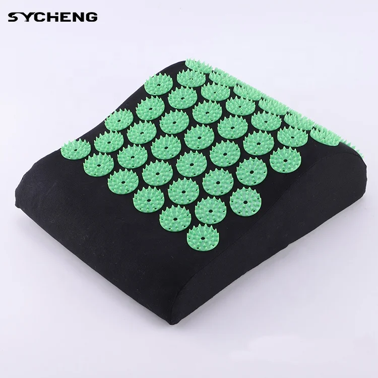 Needle Mat Massage Cushion yoga Acupuncture Neck Relief Pillow Back Massage Pillow Set