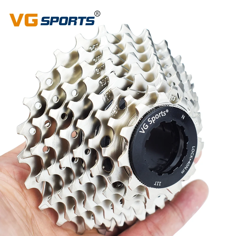  VG SPORTS 8 скоростей 11-25T кассета для горного велосипеда свободное колесо звездочка серебристый велосипедный свободный