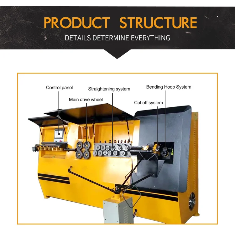 2025 станок для гибки стальных прутков с ЧПУ автоматическая машина арматуры