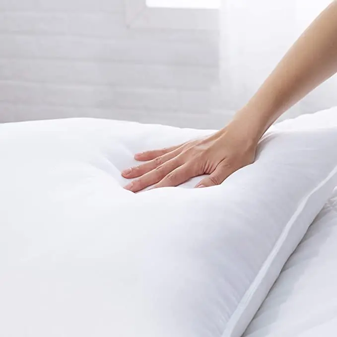 Living Room Cushion,5 Stars Excellent Premium Quality White Goose Down Pillow 800 Fill Power for Bed Sleep Pillow Insert