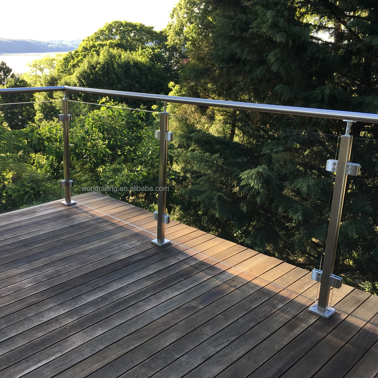 YL Top high quality stainless steel handrail balustrade balcony design railing post