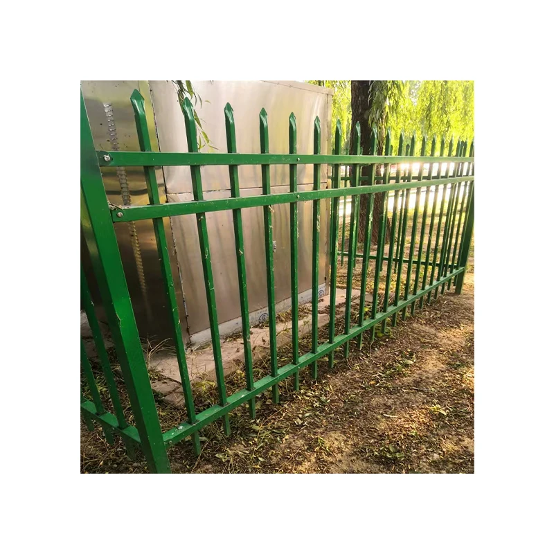 Galvanizing Factory Zinc Steel Fence Garden Villa Area Protection Iron Fence/fence