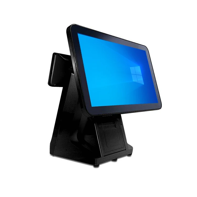 15.6 inch j1800 /1900 i3 i5 i7 All-In-One  Built In 80mm Printer pos system cash register With Printer  POS System