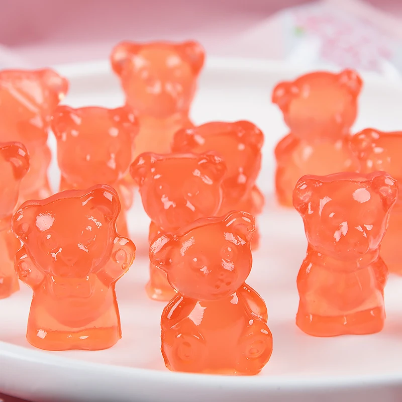 Wholesale delicious Probiotic Soft Candy cute bear shape 45g healthy ggummy jelly candies