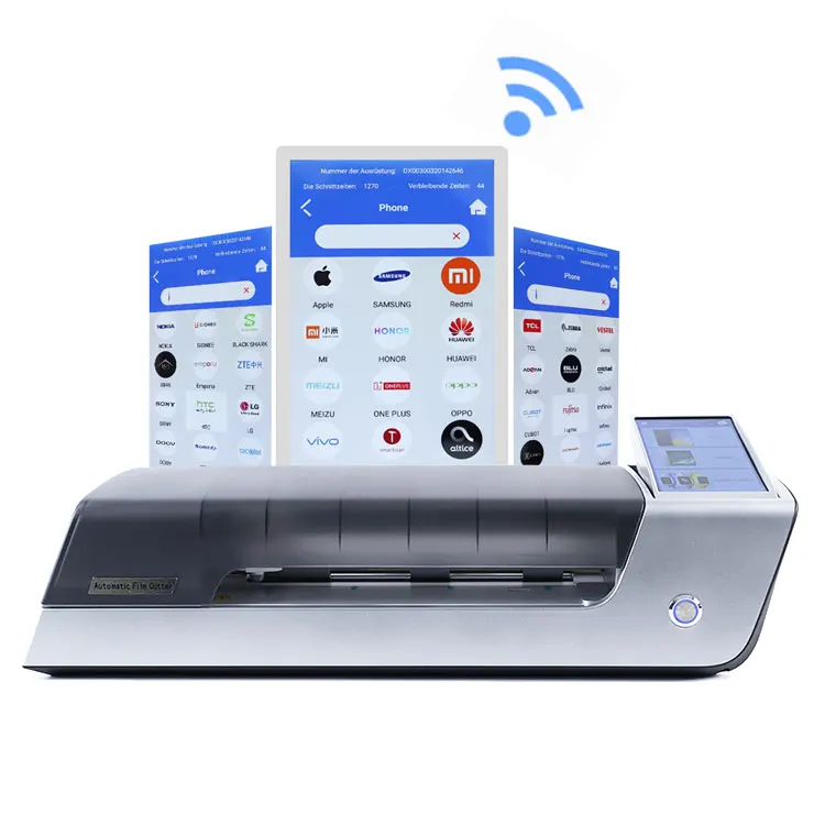 Lowest Mobile phones Screen Protection Cutter Tpu Hydrogel Films Cutting Plotter Cutting Machine Hidrogel Machine