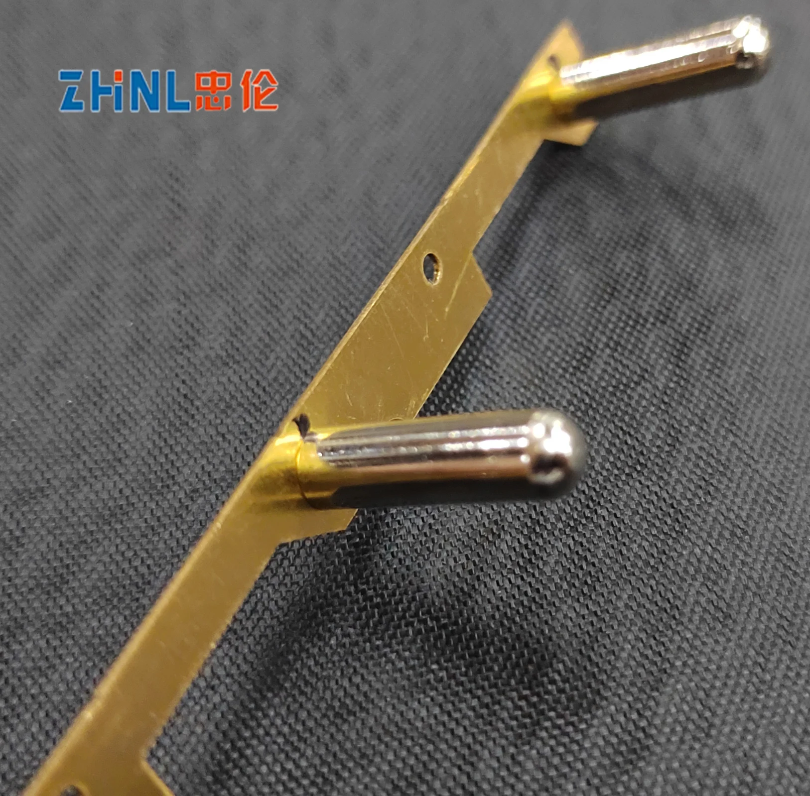 Germany EU OEM Precision Outlet Switches Plugs Contact Small Brass Extension Socket Parts Strip Electric Stamping Part