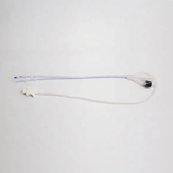 Double lumen Temperature Sensor measurement Foley Catheters, adult silicone urethral detection drainage urine tube high