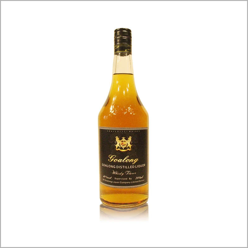 High quality whiskey export aaaaa grade whisky spirits 40%vol customized liquor factory