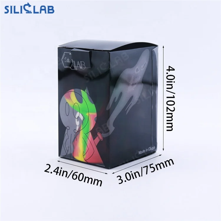 Tobacco Silicone water bubbler smoking pipe Smokeshop accessories Ghost Oil Rubber Smoke holder