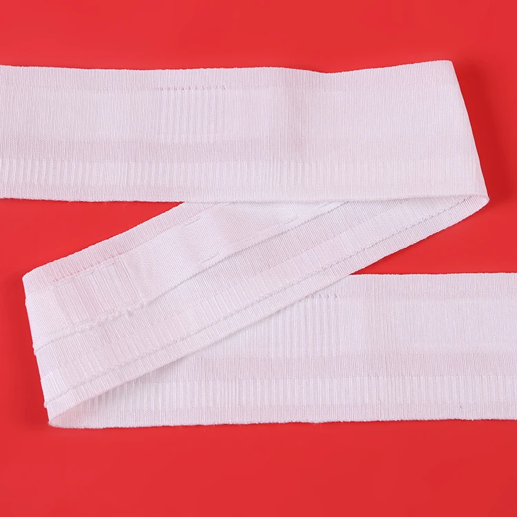 
2019 New design home decorative opaque belt malaysia white curtain heading tape 