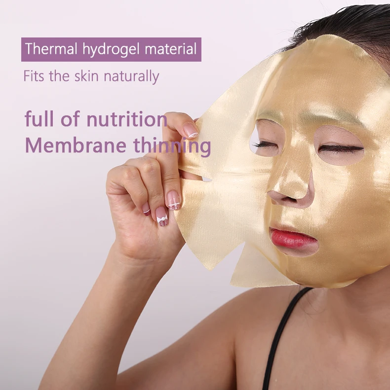 Skin Pure Hydrogel Acid 24k Gold Hyrdogel Facial mask