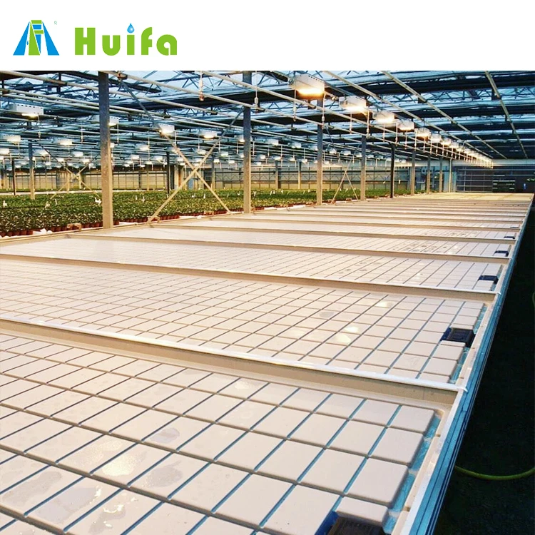 Seedbed Bench System Flood Growing Racks 4ftx8ft Grow Trays With Stand