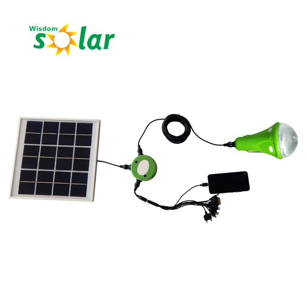 Easy CE home use led solar lighting kit;solar light home system with 1/2/3 lamps