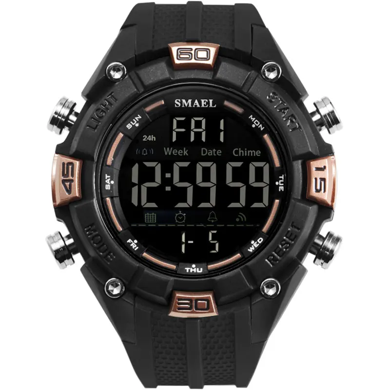 Factory Direct Sale Waterproof Sport Watch Boys SMAEL Digital Watches Men Wrist 1352 Watch For Sport