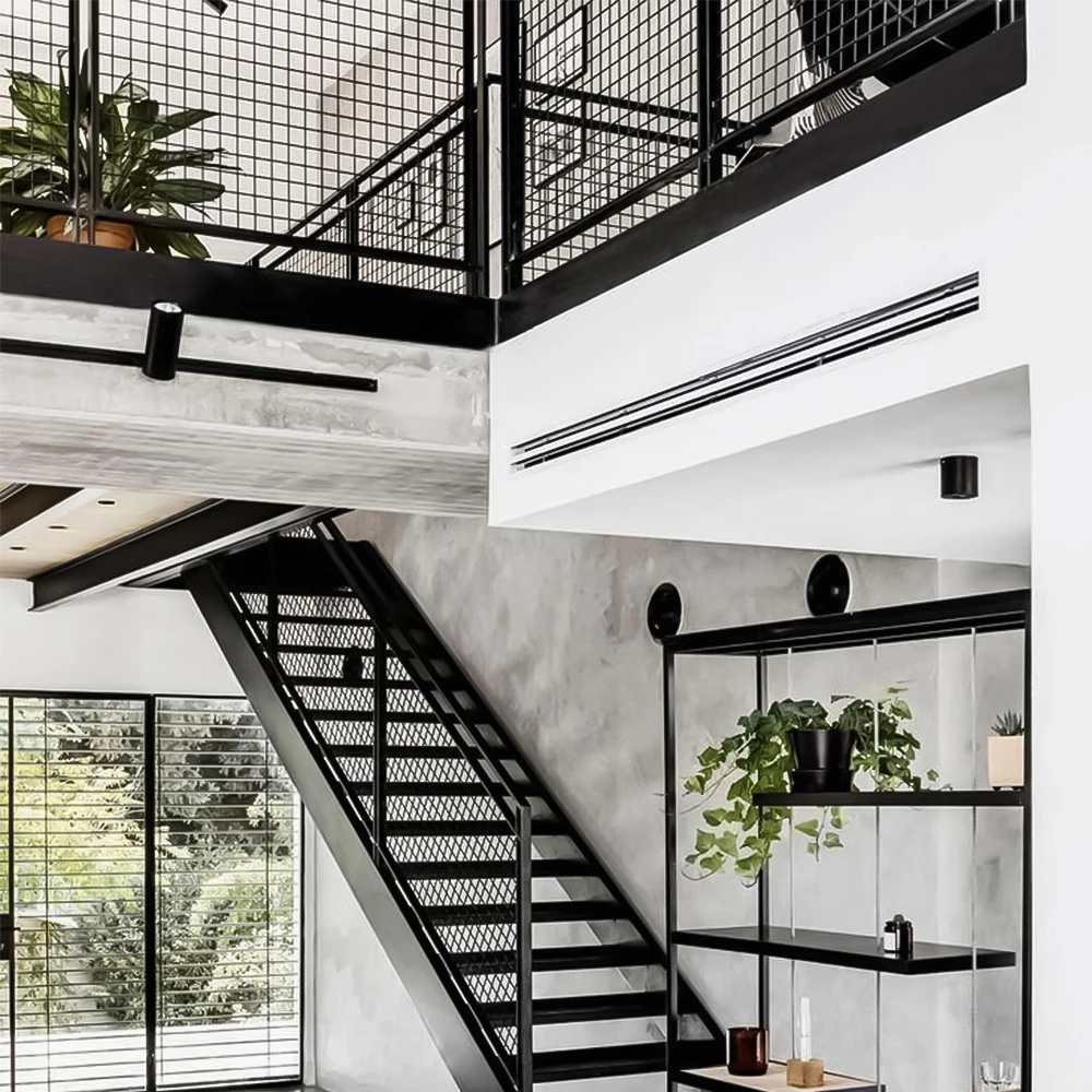 Solid core metal wires mesh grid iron mesh balustrade