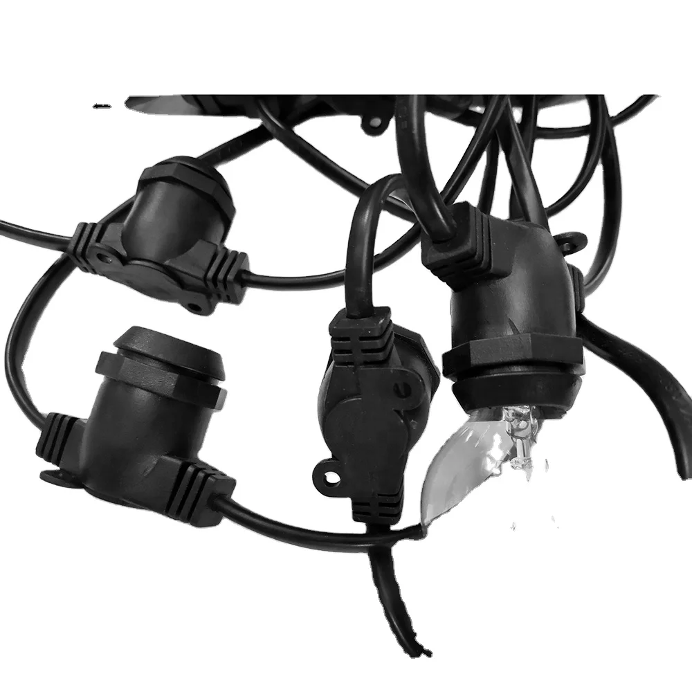 Manufacturer of globe G40 230V home appliance outdoor e14 string light