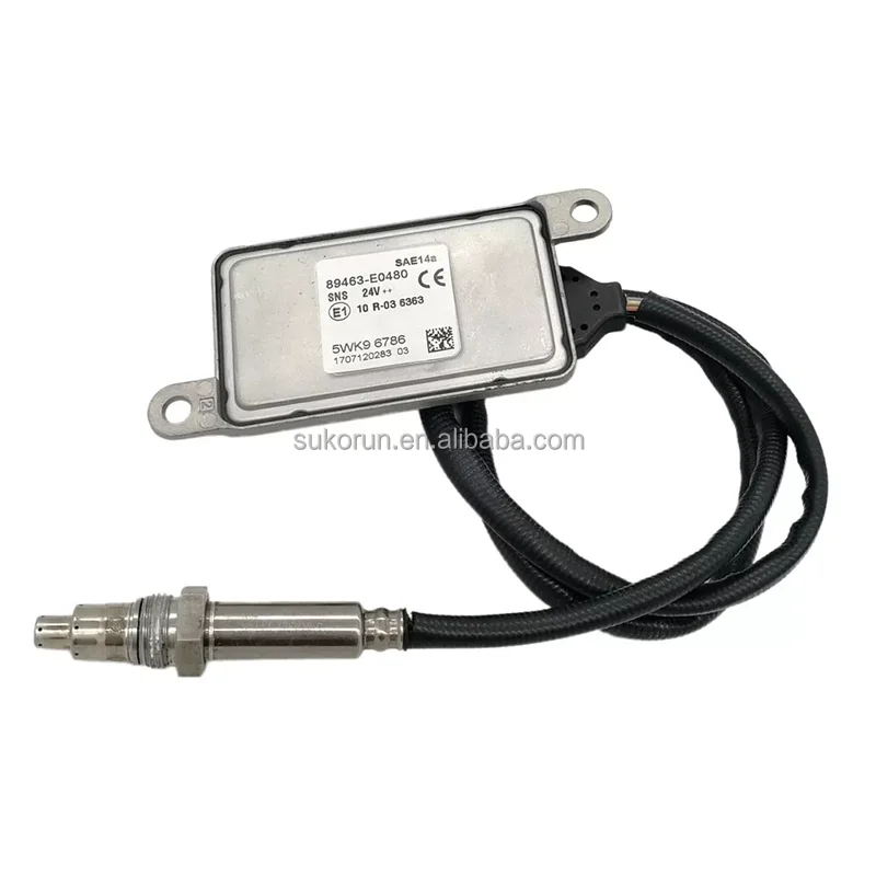 High performance 24v 5WK96786 Nitrogen Oxygen Sensor Nox Sensor 89463-E0480  For HINO engine  5WK9 6786