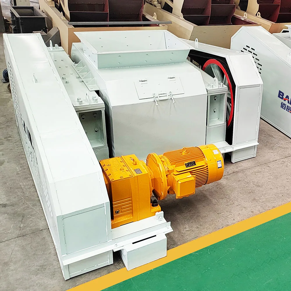 Factory Price Toothed Double Roller Crusher Quartz Potassium Feldspar Sodiumr Double Roller Crusher For Primary Crushing