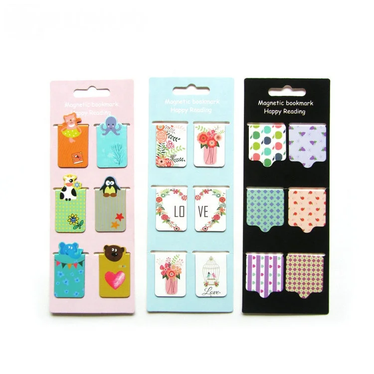 Fancy Souvenir Gifts  Folding Bookmark Magnets for Promotion