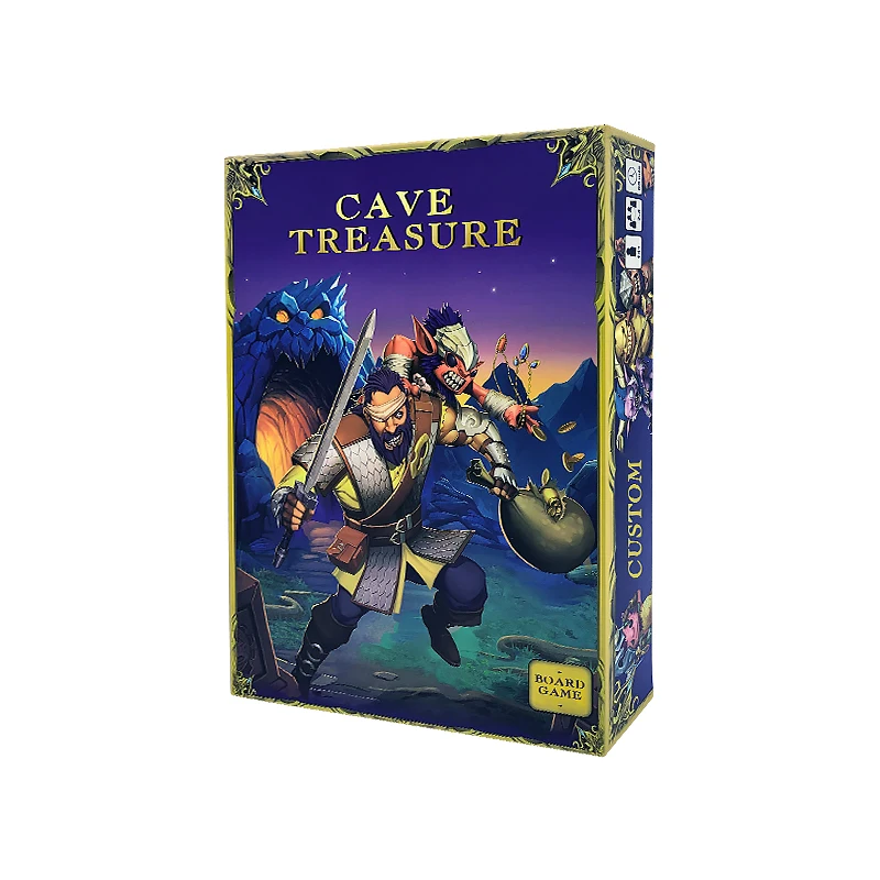  Factory Hot-selling Board Game Custom Printing Box Pieces Pawns And board