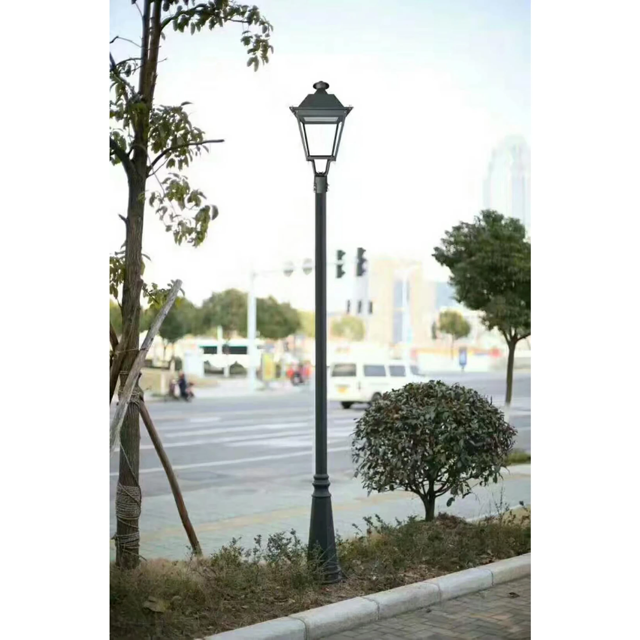 CE APPROVED 30W40W50W60W LED GARDEN LIGHT  YARD LIGHT PATHWAY PATH LANDSCAPE POST TOP LIHGT MANUFACTURER
