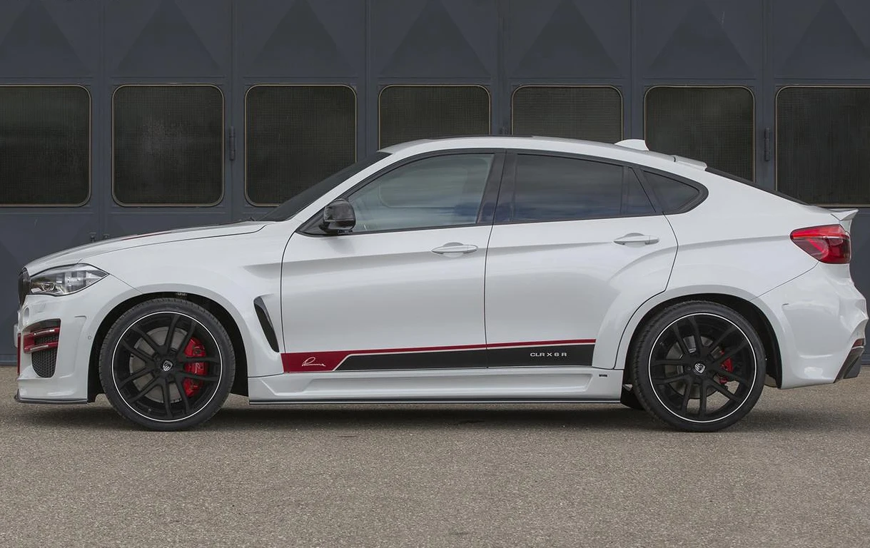 High quality LM wide style carbon fiber / fiber glass car bumpers body kit fit for F16 X6