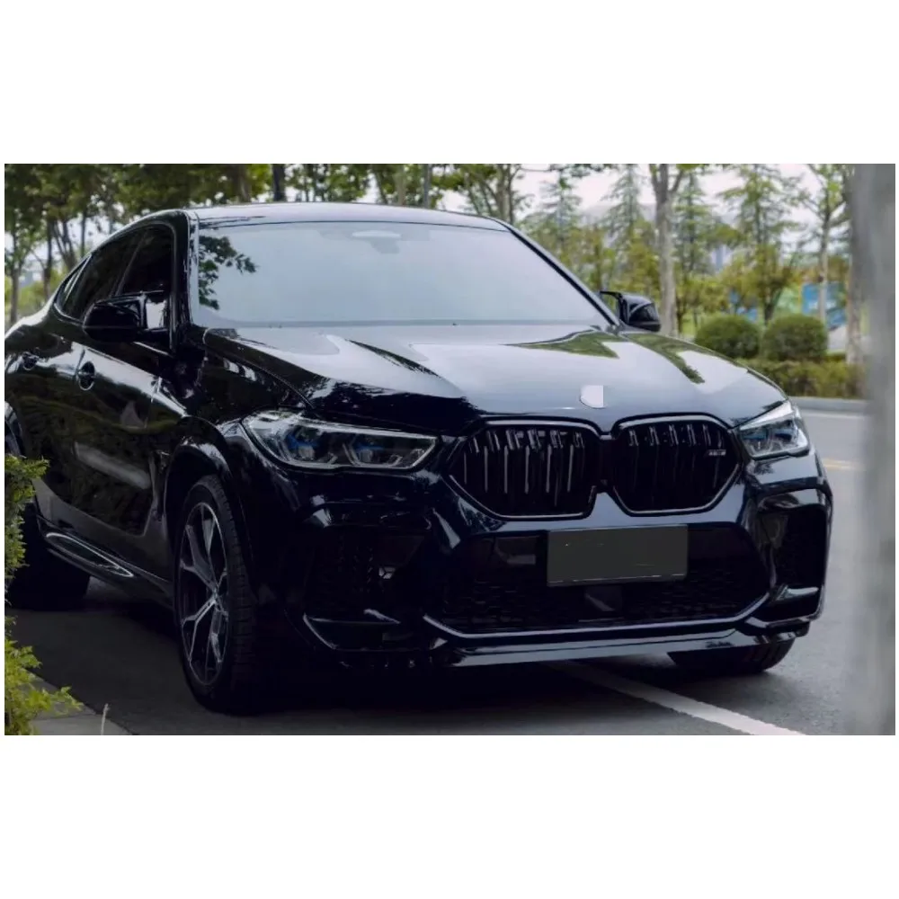 Exterior parts facelift X6M Style Front Bumper Rear Bumper Side Skirts for BMW X6 G06 2019+ Car Accessories