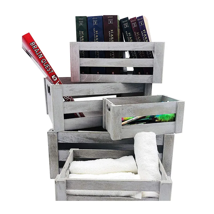 Miniature Furniture Kitchen Wood Crate Vegetable Food Storage Box Basket Accessories Doll House Decorations 3PCS/Set