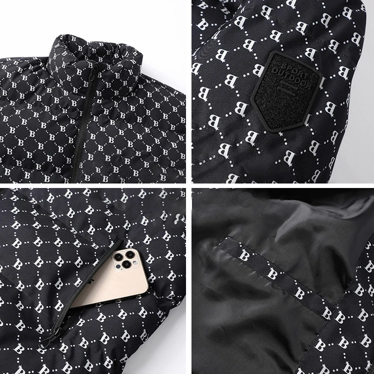 Yingquanz Custom high quality Bubble Clothes Oversized Winter Thick Warm Jacket for Mens trade assurance suppliers