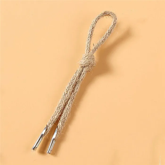 Wholesale Cheap Paper Bag String Jute Rope Handle With Metal