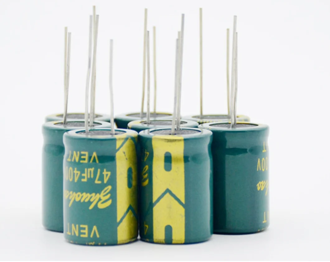 High frequency low resistance switching power supply in-line aluminum electrolytic capacitor 2200UF35V long life capacitor