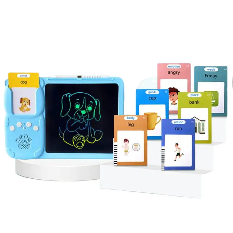 Flash Cards reading game double sided with 510 words and  255pcs cards,Preschool Learning Toys, with different  Language