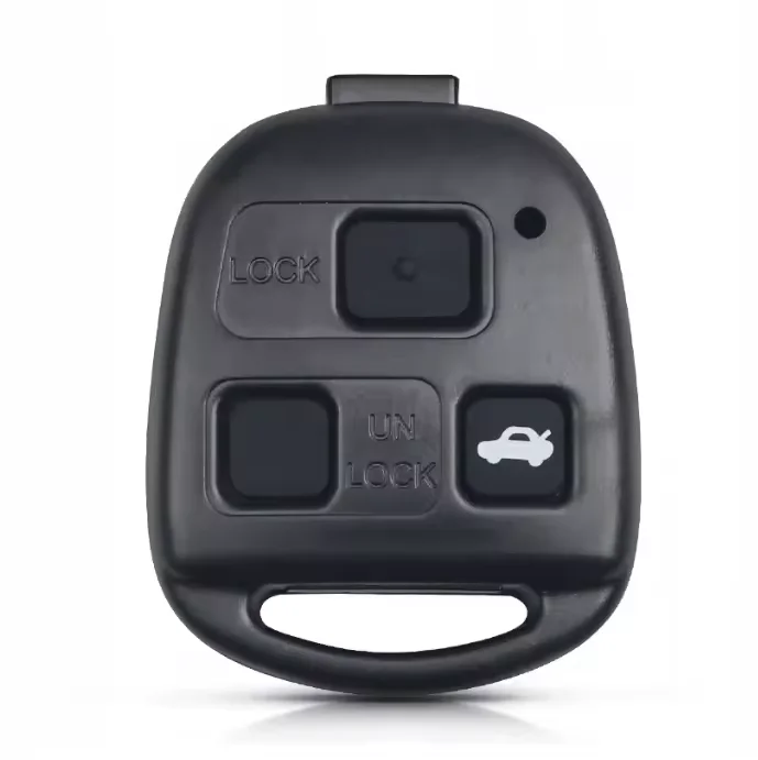 Автомобильные аксессуары 3-кнопочный футляр для брелока автомобиля ABS чехол ключа подходит Toyota Corolla Land Cruiser YARIS CAMRY RAV4